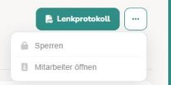 Menü ⋯ eines abgeschlossenen Tages