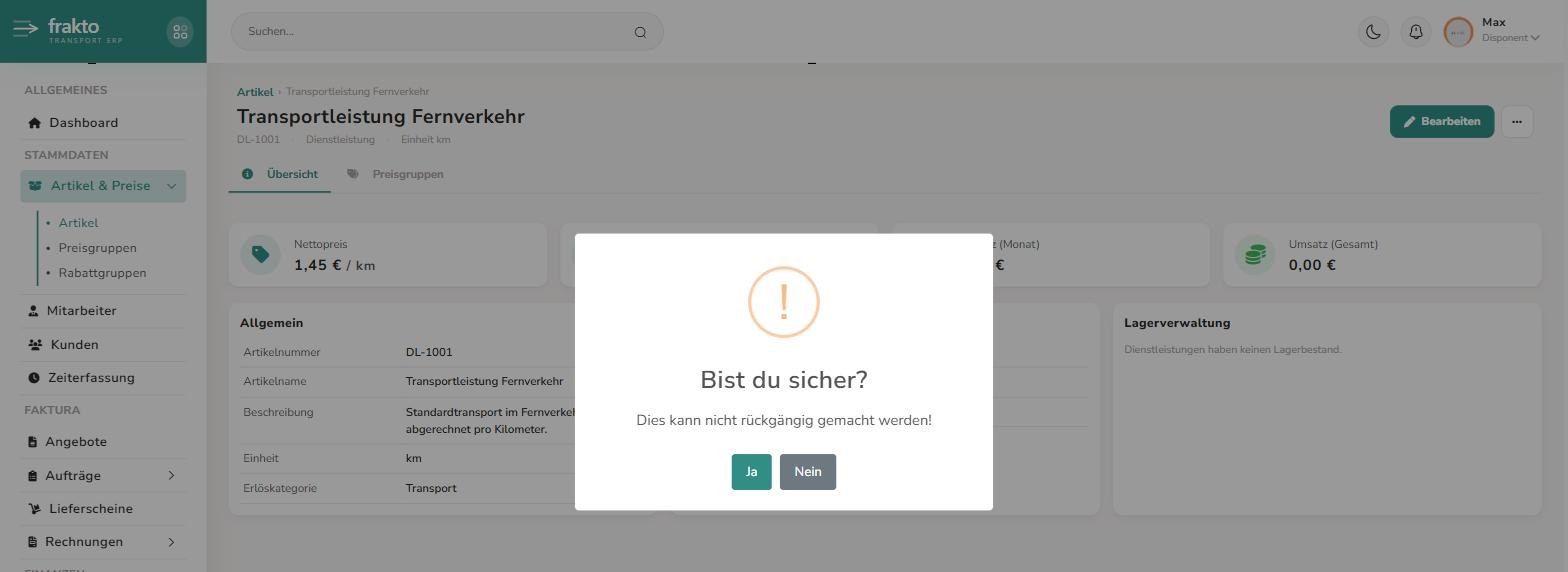 Löschbestätigung